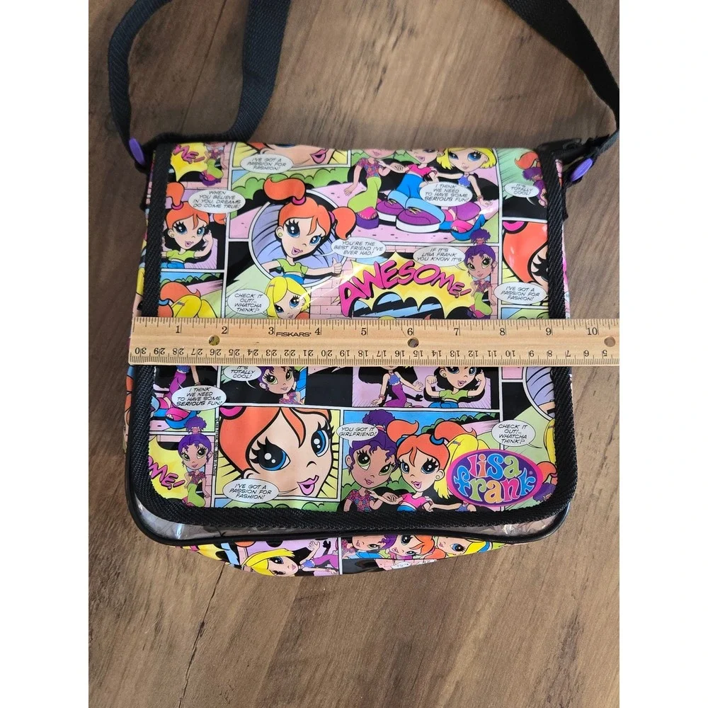 Lisa Frank Awesome Best Friends Crossbody Bag Multi Color Y2K Messenger Bag